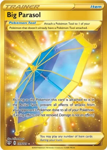 Pokemon - Big Parasol - 199/189 - Darkness Ablaze - Full Art