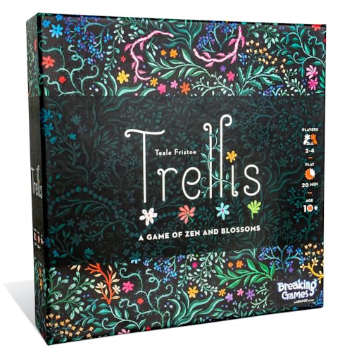 Trellis - Strategic Board Game | Perfect for Game Nights, Parties, and Casual Hangouts Components | Easy to Learn, Fun to Master | Ideal for 2-4 Players