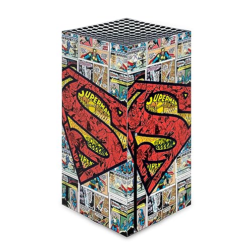 Skin Xbox Series X Superman Décoration Geek Salon Bande Dessinée