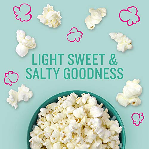 Image of Angie's BOOMCHICKAPOP Lightly Sweet Kettle Corn Microwave Popcorn, 3.29 oz. Classic Bags 4-Count (Pack of 6)