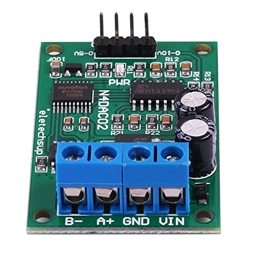 Módulo RS485 a DAC para regular equipos analógicos mediante comandos MODBUS RTU 4