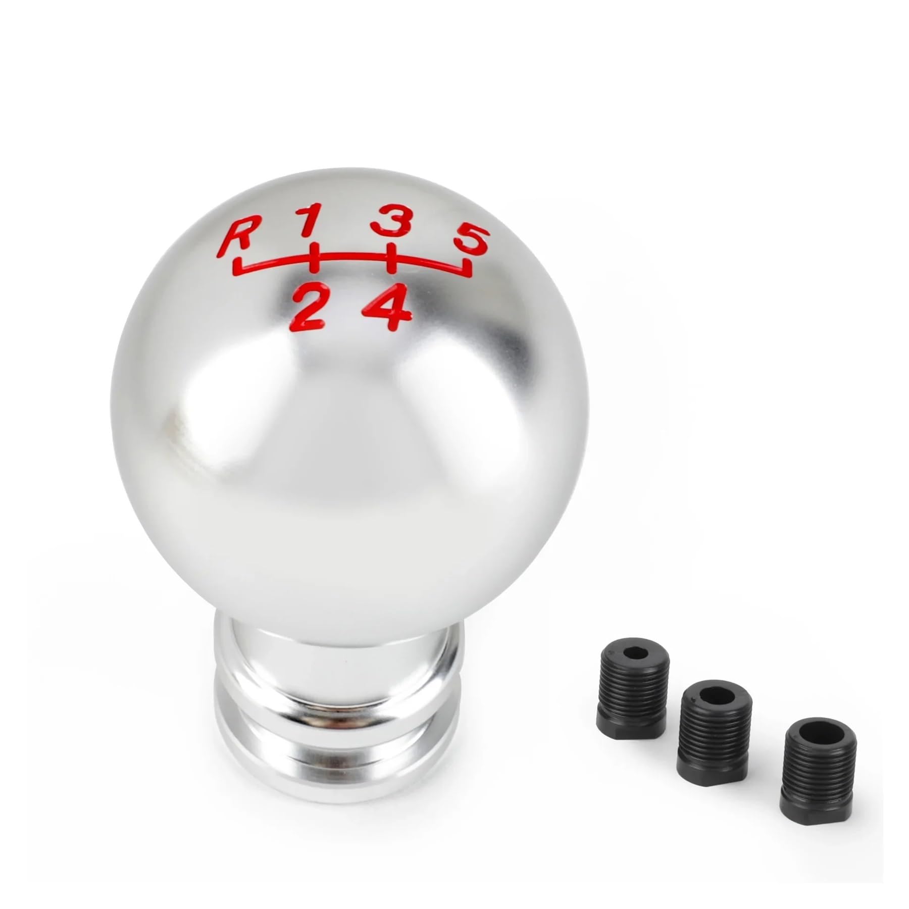 Polvane 5-Speed-1 Gear Shift Lever Knob 5/6/10 For Speed Gear Shift Knob Aluminum Car Manual Transmission Automatic Level Lever(5-Speed-1)