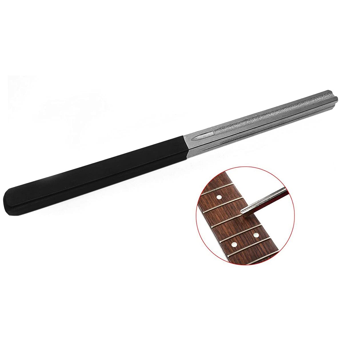 de coronación de trastes para guitarra, ukeleles, mandolina