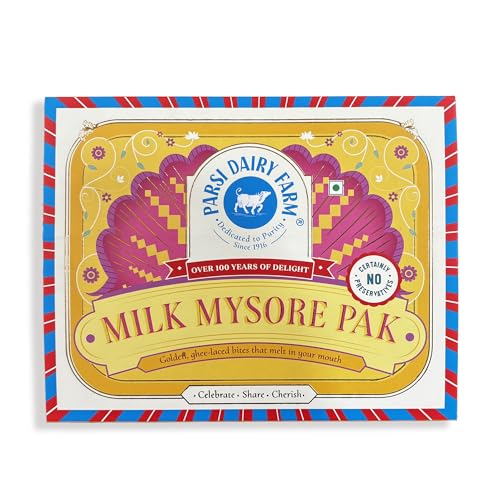 Image of Parsi Dairy Farm Premium Milk Mysore Pak | Traditional Indian Mithai | Rich Taste & Freshness (250 Gm)
