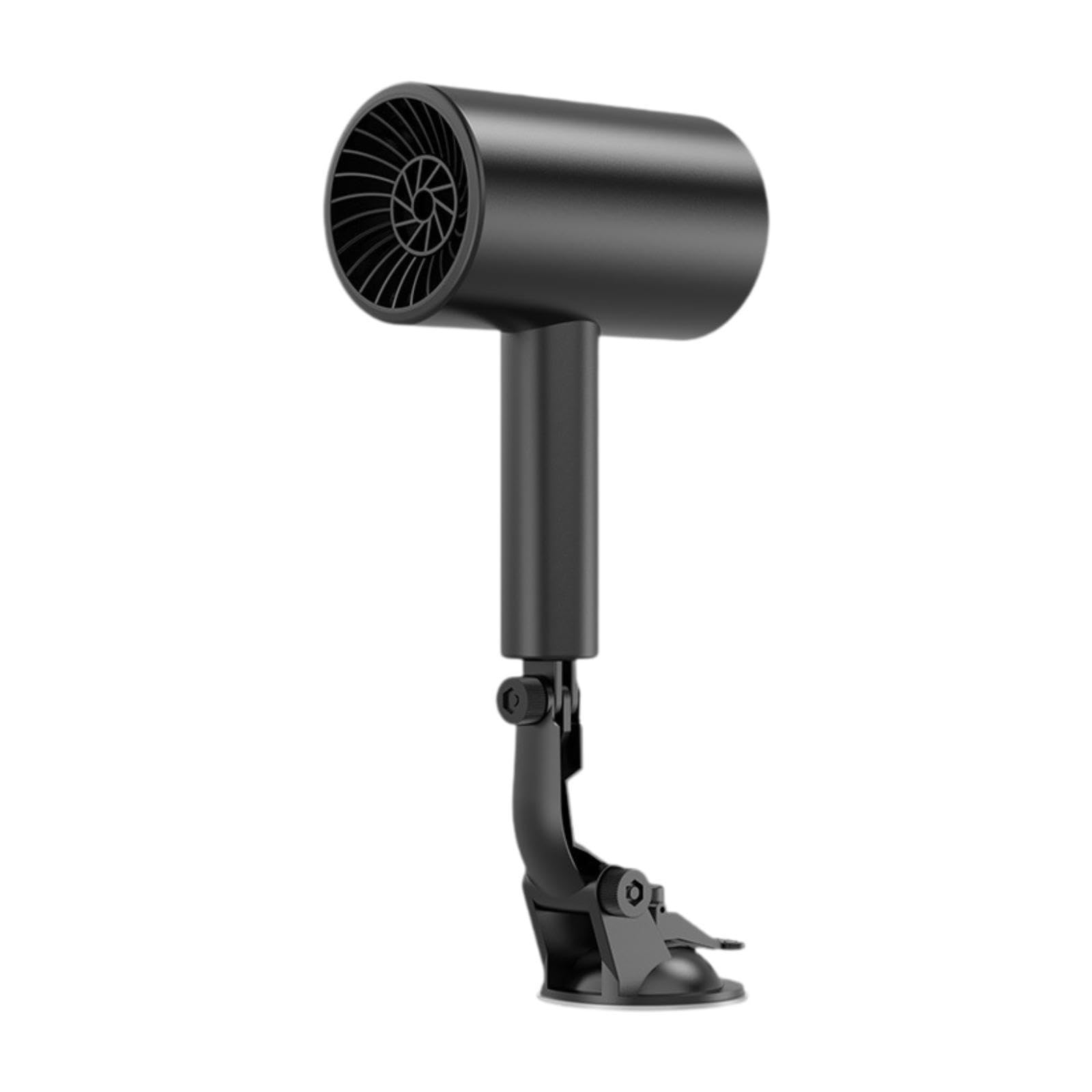 MERISHOPP Portable Car Heater 12V Practical Fast Heating Suction Cup Base for Vehicles Black-image-36
