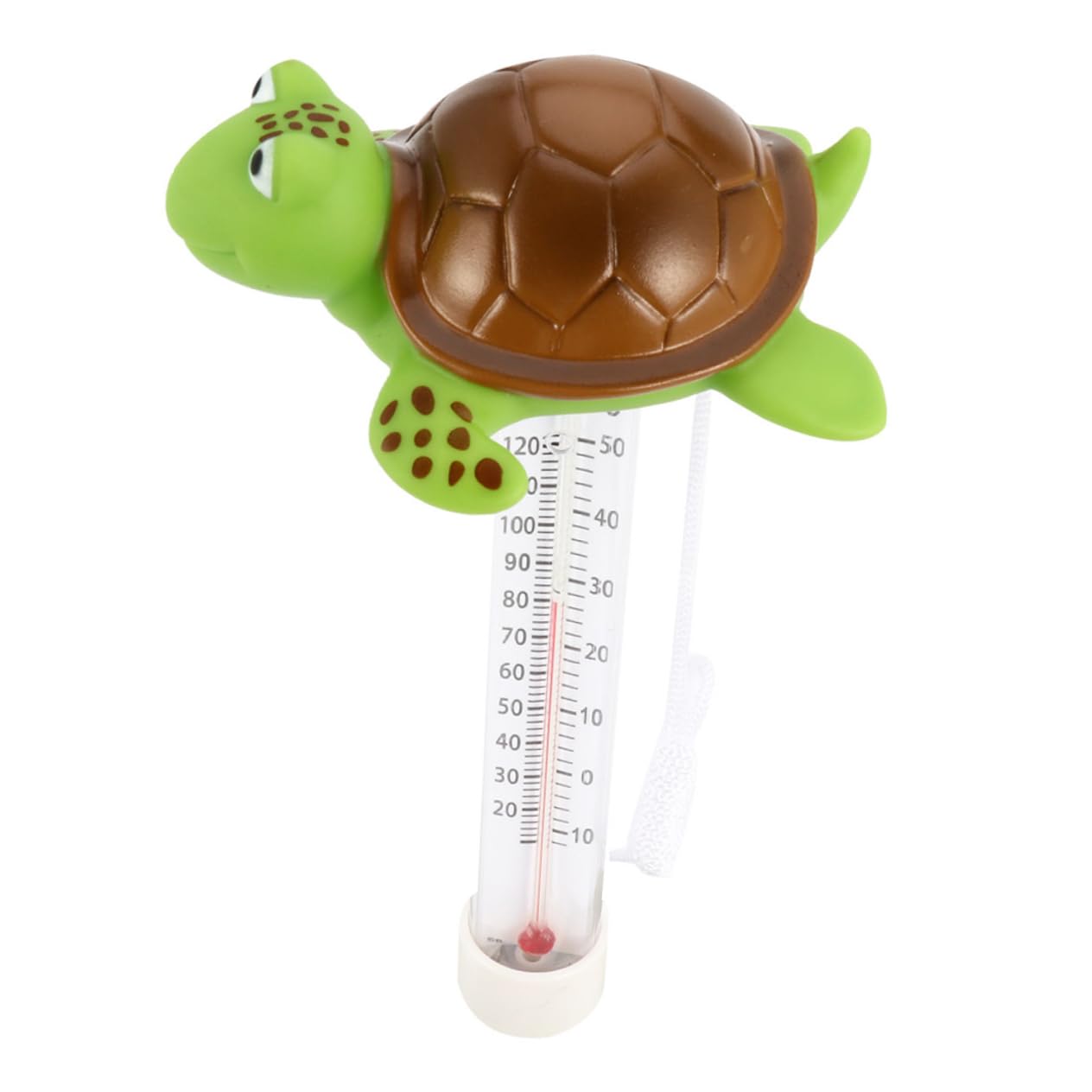 Toyvian 3 Stück Schwimmendes Poolthermometer Langlebigem Temperaturmessgerät für Badewanne Teich und Aquarium Einfache Ablesung Fahrenheit und Celsius Poolzubehör für Familie und Freunde