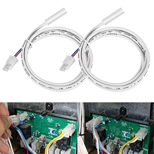 Thermistor for Dometic 3851210025 - RV Refrigerator Sensor Replacement for Dometic Refrigerator - Compatible with RM1350 RM2351 RM2354 RM2410 RM2620 RM2625 for RM S NDR & DM Series Models (2PCS)