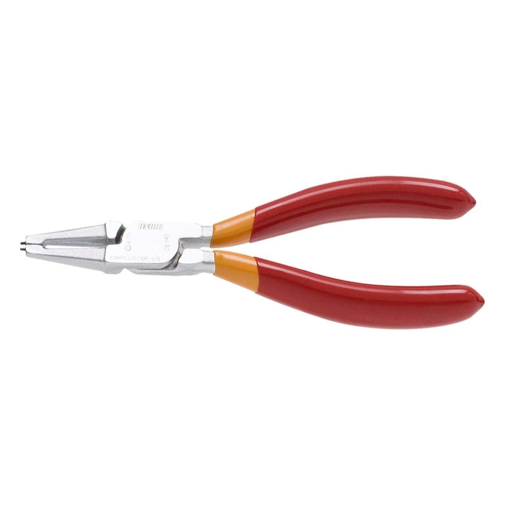 Unior Internal Lock Rings Pliers, Straight 140 X 8-13 Red, 140x8-13