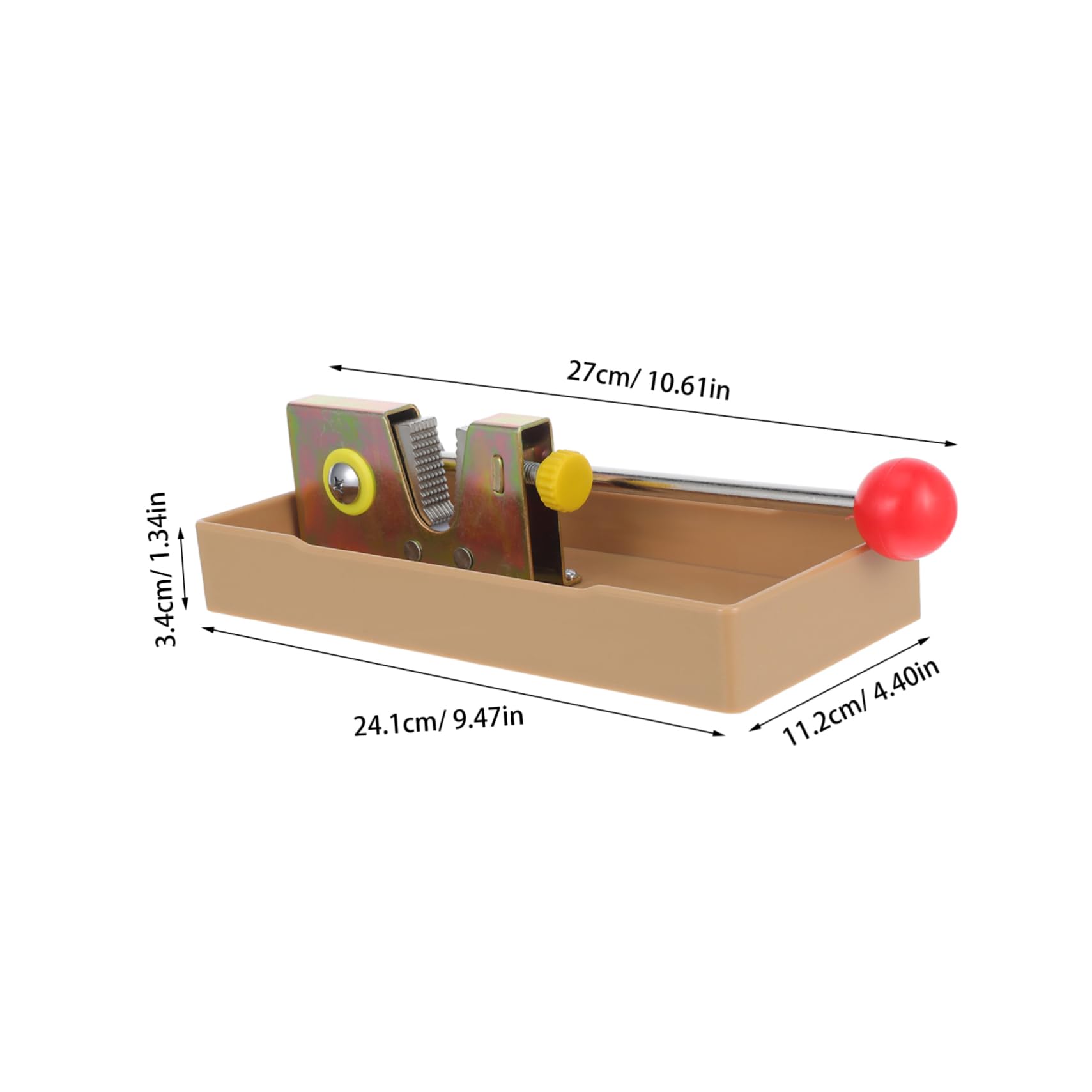 Luxshiny Walnut Cracker Tool: Adjustable Jaw Stainless Steel Nutcracker with Base - Manual Pecan Sheller Breaker - Macadamia Nuts Cracking Machine