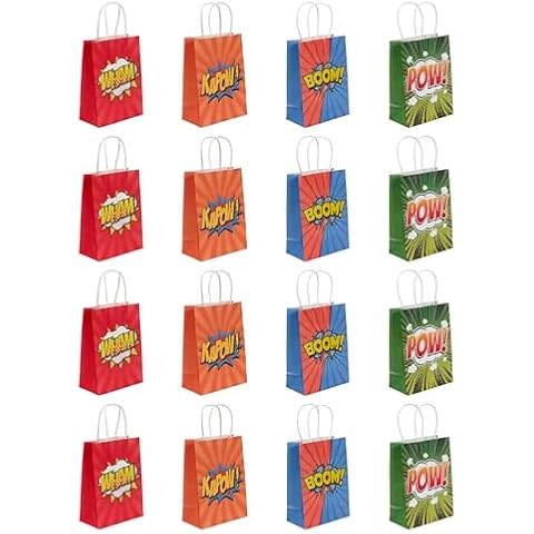 THE TWIDDLERS Superhero Themed Goody Bags Cover