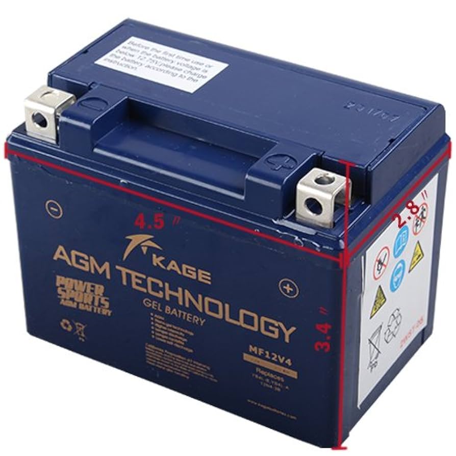 CELLＣＵＲＥ 4tplus Amazon.com: X-PRO 12V 4Ah Nano Silica Gel Battery no