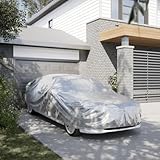 Mokuyary - Funda de coche con hebilla completa XXL PEVA, cubierta de vehículo para exterior