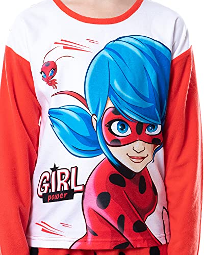 Komar Kids Miraculous Ladybug Girls Ladybug and Tikki Girl Power 2 Piece Pajama Set2