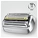 Braun Series 9 Electric Shaver Replacement Head - 92S - Compatible with All Series 9 Electric Razors & Clean & Renew Refill Cartridges CCR - 4 Pack