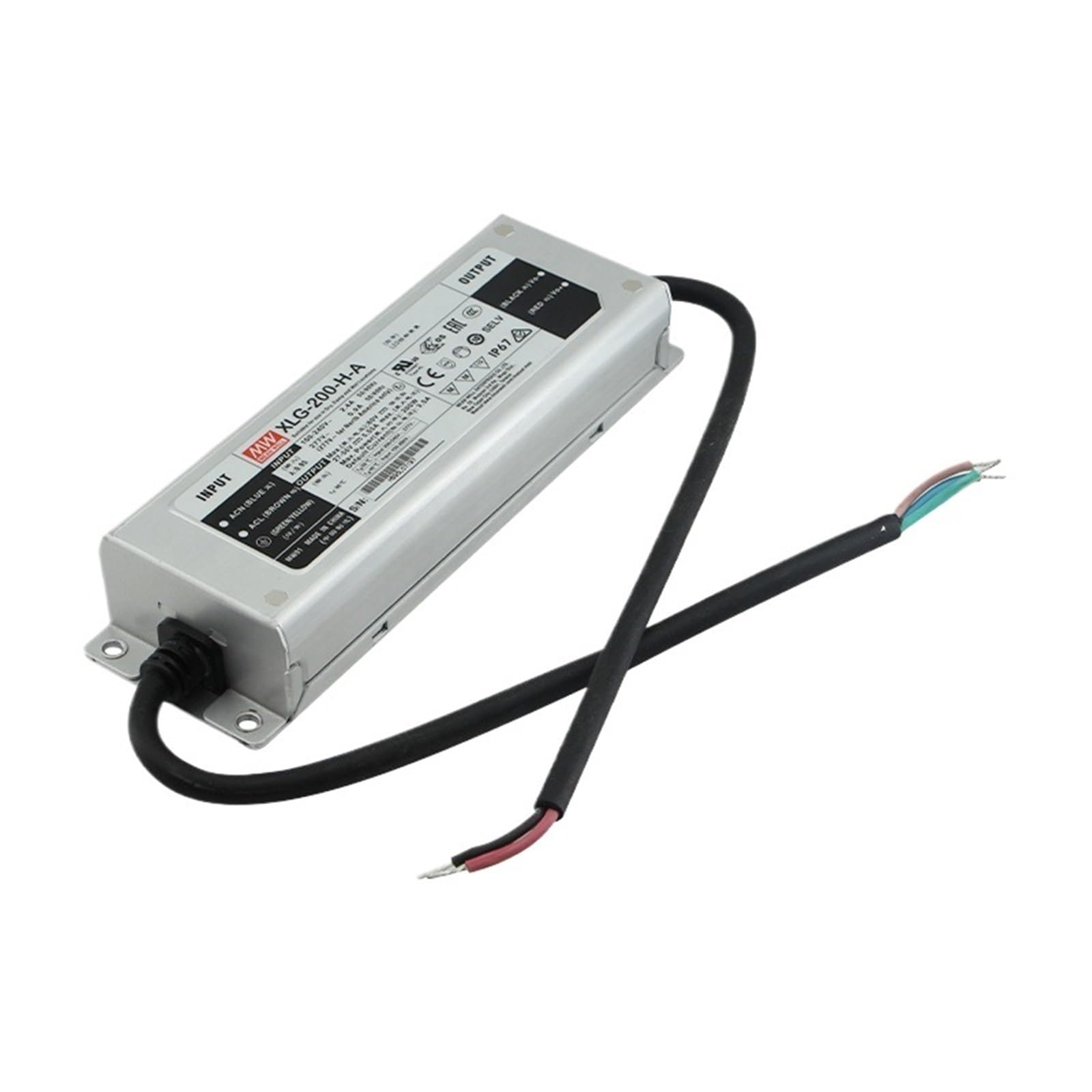 FCARUMIQP XLG-200-H-A 200W 27-56V 3500mA Constant Power Mode LED Driver Supply Current Adjustable