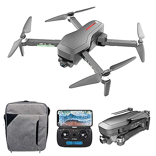 HJRBM RC Drohne mit Kamera 4K 5G GPS WiFi 2Achsen Gimbal Brushless Quadcopter Optischer Fluss Positionsbestimmung Flug…