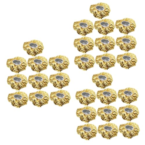 SOESFOUFU 3sets Hair Dye Cap Heat Insulation Styling Cap for Home Use Salon Elastic 10pcs*3