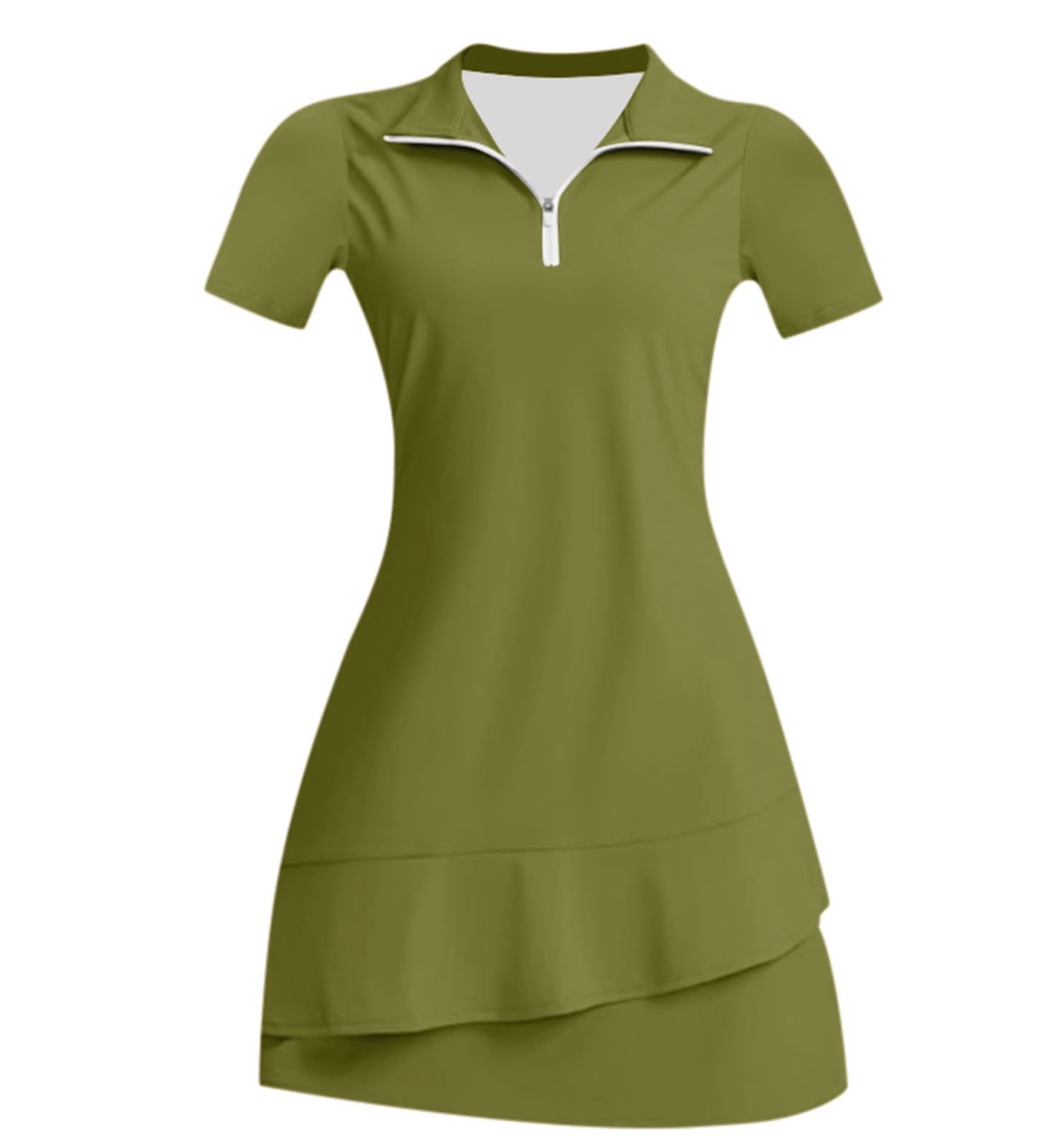2026 - Minifalda para mujer, traje de entrenamiento deportivo casual con mangas cortas y faldas