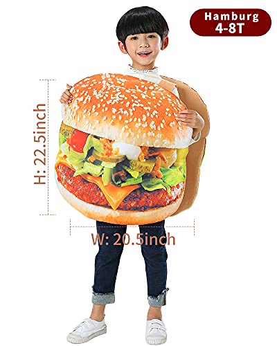 Disfraz de papas fritas para niños 4-8 años miniatura 2