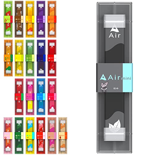New Air mini 新エアミニ 持ち運びシーシャ 電子タバコ VAPE べイプ 使い捨て airmini エアーミニ ポケットシーシャ