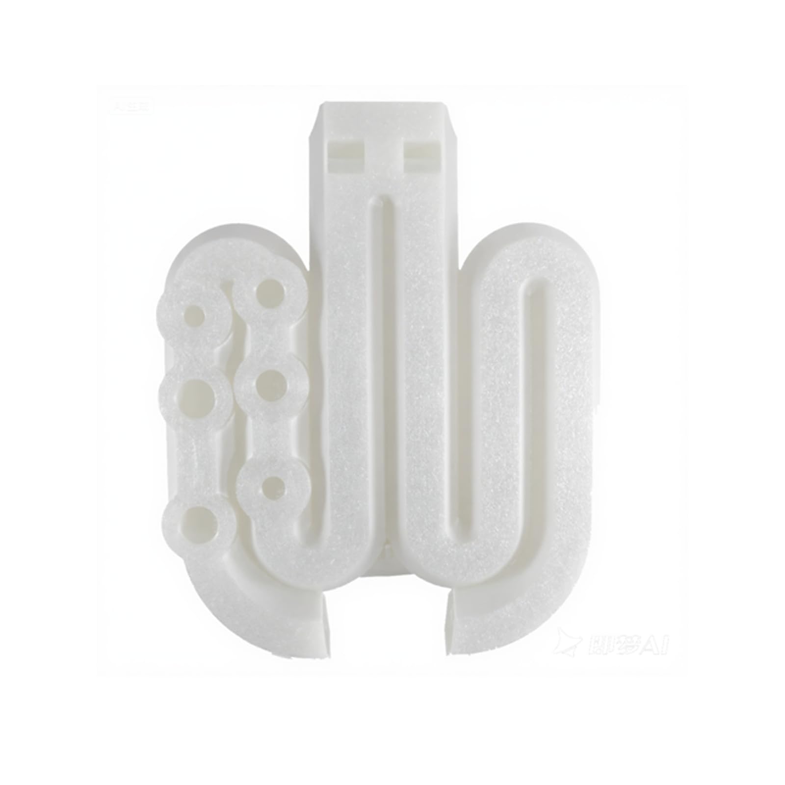Drone Flute 3D Printed | C-D Major Scale | Easy-to-Play & Portable | Unique distorted flute | Great Sounding Compact Wind Instrument | Unique Handmade Gift for Adults & Musicians, 4color (White)