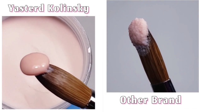 Misaki Original Round Kolinsky Acrylic Nail Brush - Choose Your Size For Nail Art & Acrylics