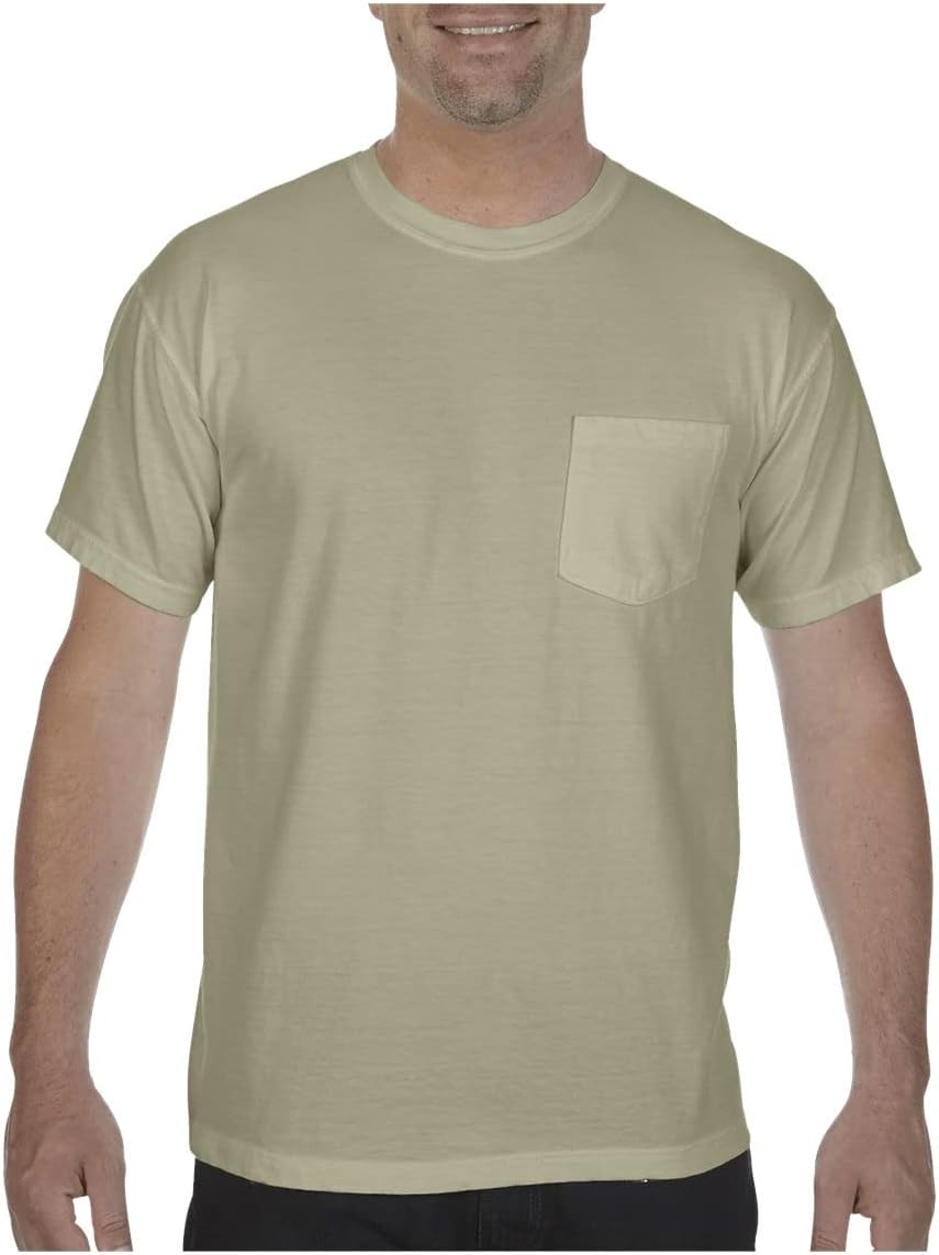 Comfort Colors Men's Adult Short Sleeve Pocket Tee, Style 6030