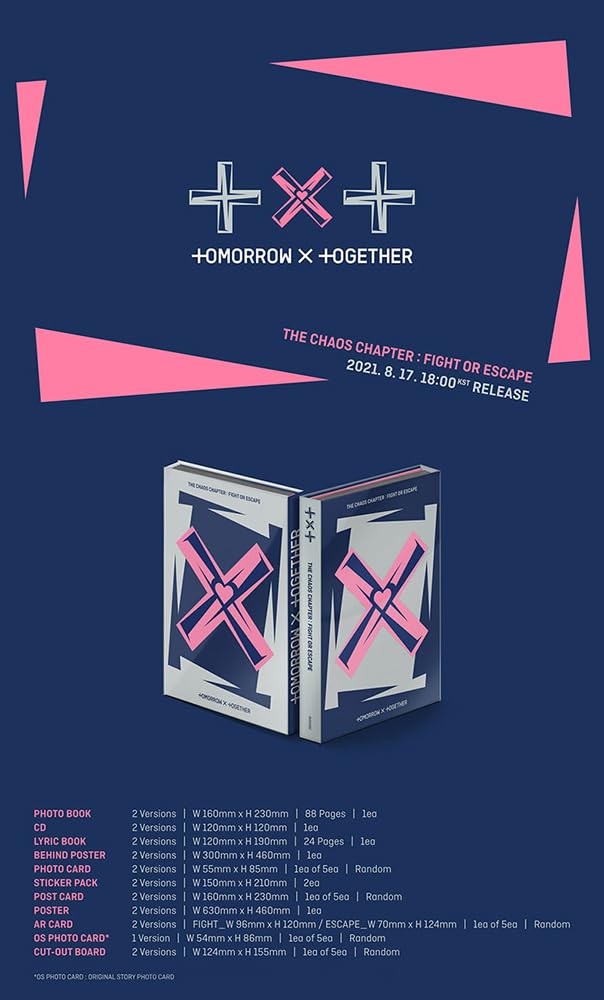 TXT - THE CHAOS CHAPTER: FIGHT OR ESCAPE ALBUM, [FIGHT VERSION]