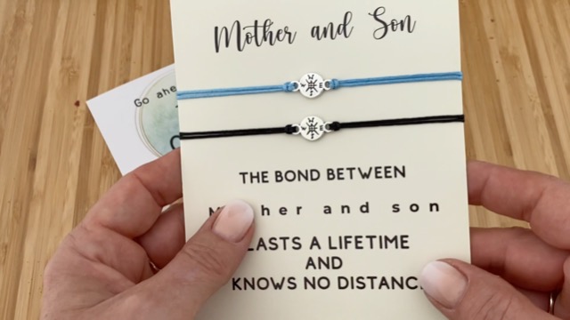 Friendship Bracelets Mom And Son Matching Jewelry Mother Son