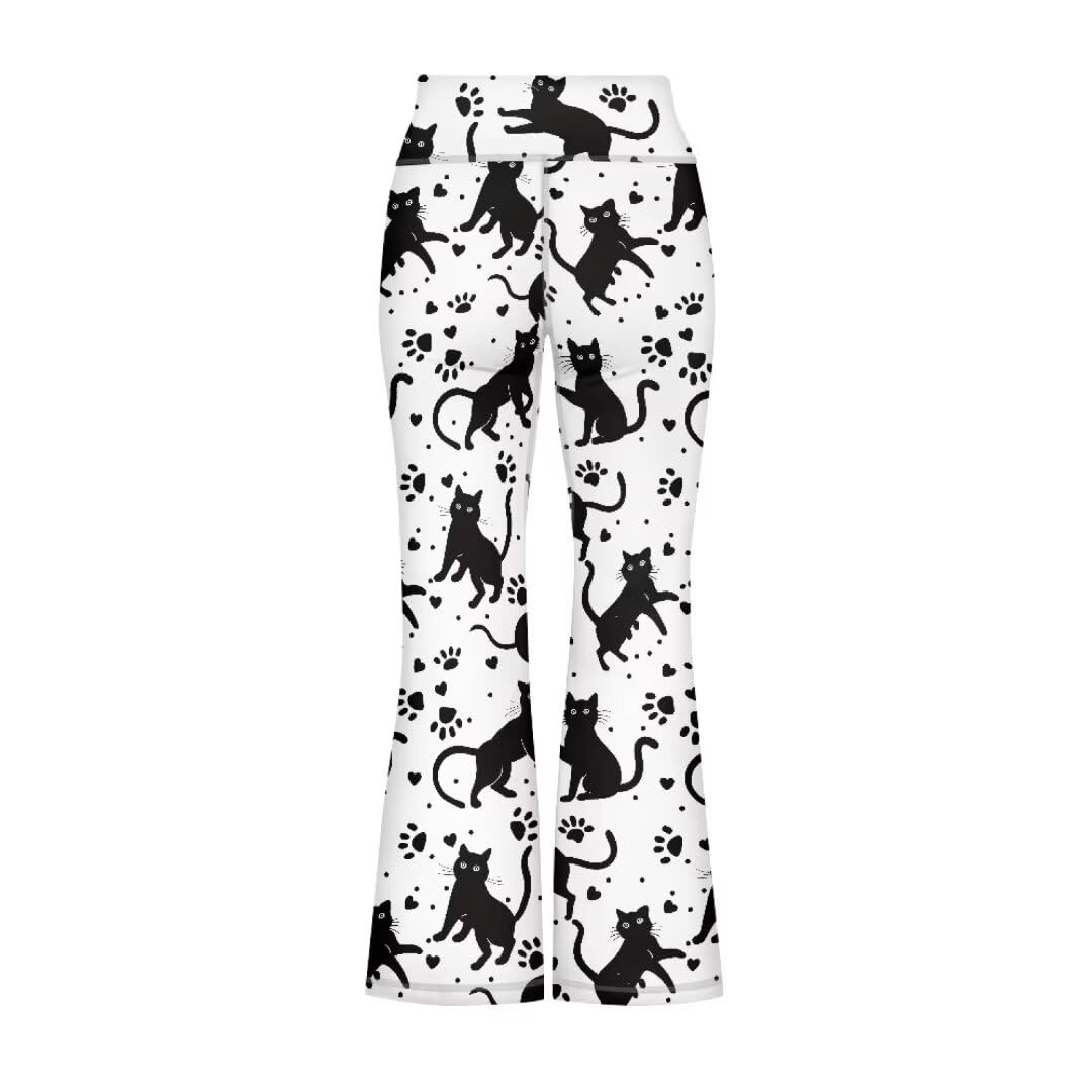 Girls Flare Leggings 5-14T Cute Bell Bottoms for Girl Yoga Pants for Gym