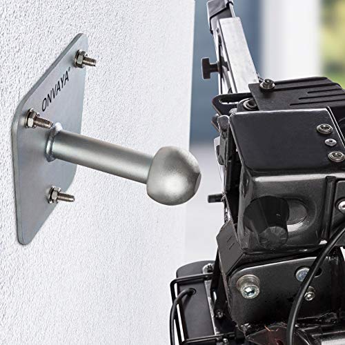 ONVAYA® Wandhalterung für Fahrradträger | Fahrradträger Halterung mit Kugelkopf | Wandhalter für Fahrradheckträger | verzinkt & rostfrei (Wandhalterung für Fahrradträger)