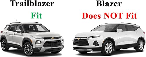 Miniatura 3 de BrightLines Barras transversales de techo compatibles con Chevy Trailblazer 2021 2022 2023 2024 para kayak, equipaje y bicicleta de esquí