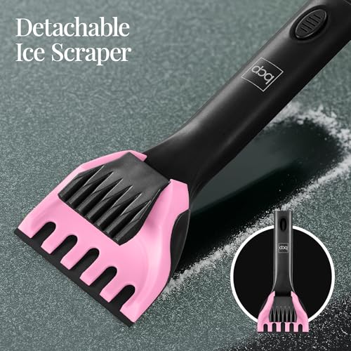 image for Best Choice Products 4 in 1 Snow Brush with Shovel, Squeegee & Ice Scr