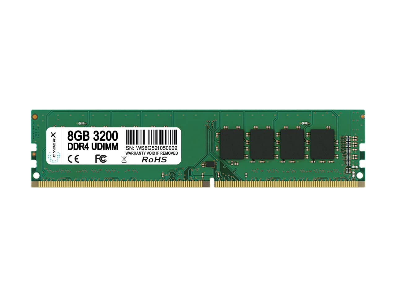 Amazon.in: Buy CYBERX 8GB DDR4 3200Mhz Desktop Ram Online at Low
