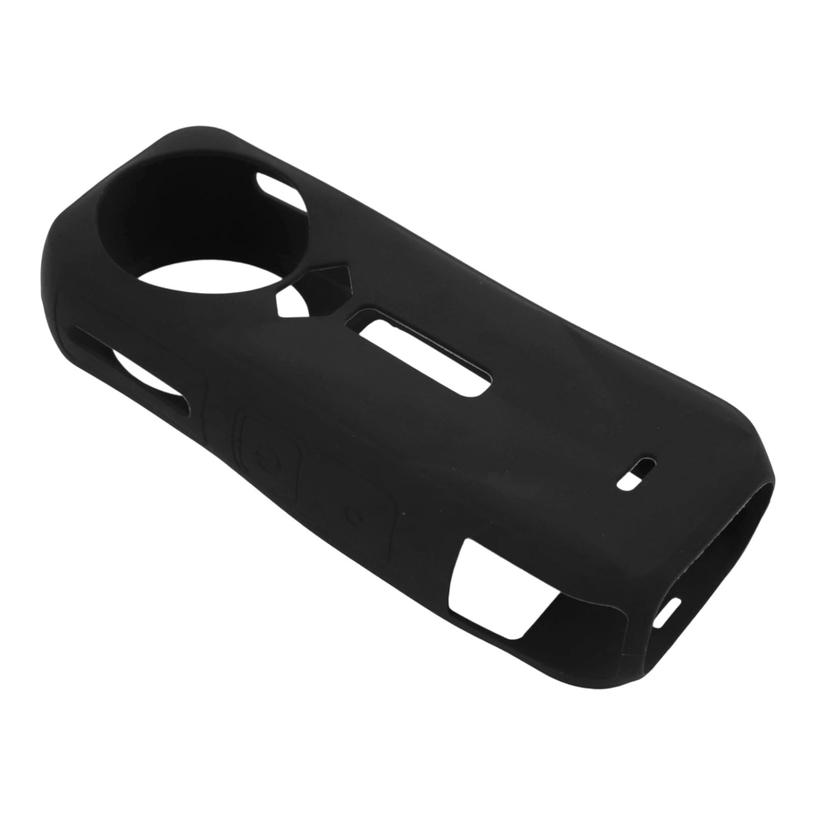 Funda protectora de silicona para cámara suave al tacto con diseño preciso, ligero y resistente a los arañazos, color negro