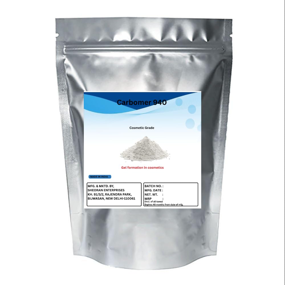 Carbomer (Carbopol 940) Cosmetic Grade 1kg Thickening & Gelling Agent | High Performance, For Personal Care Products, Used in Face Gels, Creams, Lotions, Hair Styling Gels & Skincare-picture-24