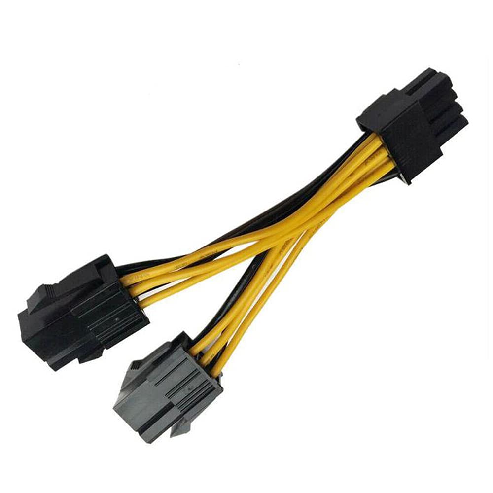 Zahara PCIE VGA Kabel zasilający do NVIDIA Dual 6 Pin żeński 8pinowy męski