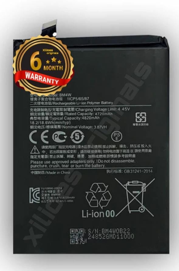 Image of BM4W Battery for Redmi 10i /10T Lite Battrey with 6 Month Warranty** (B12)