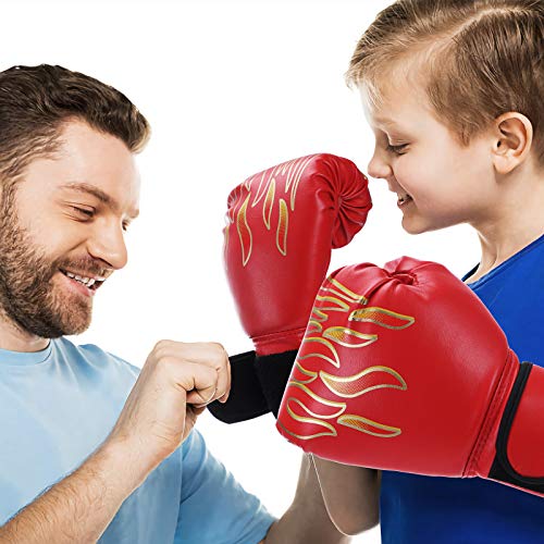image for DTOWER Mini Boxing Gloves for Training, Sparring, Kickboxing & Fightin