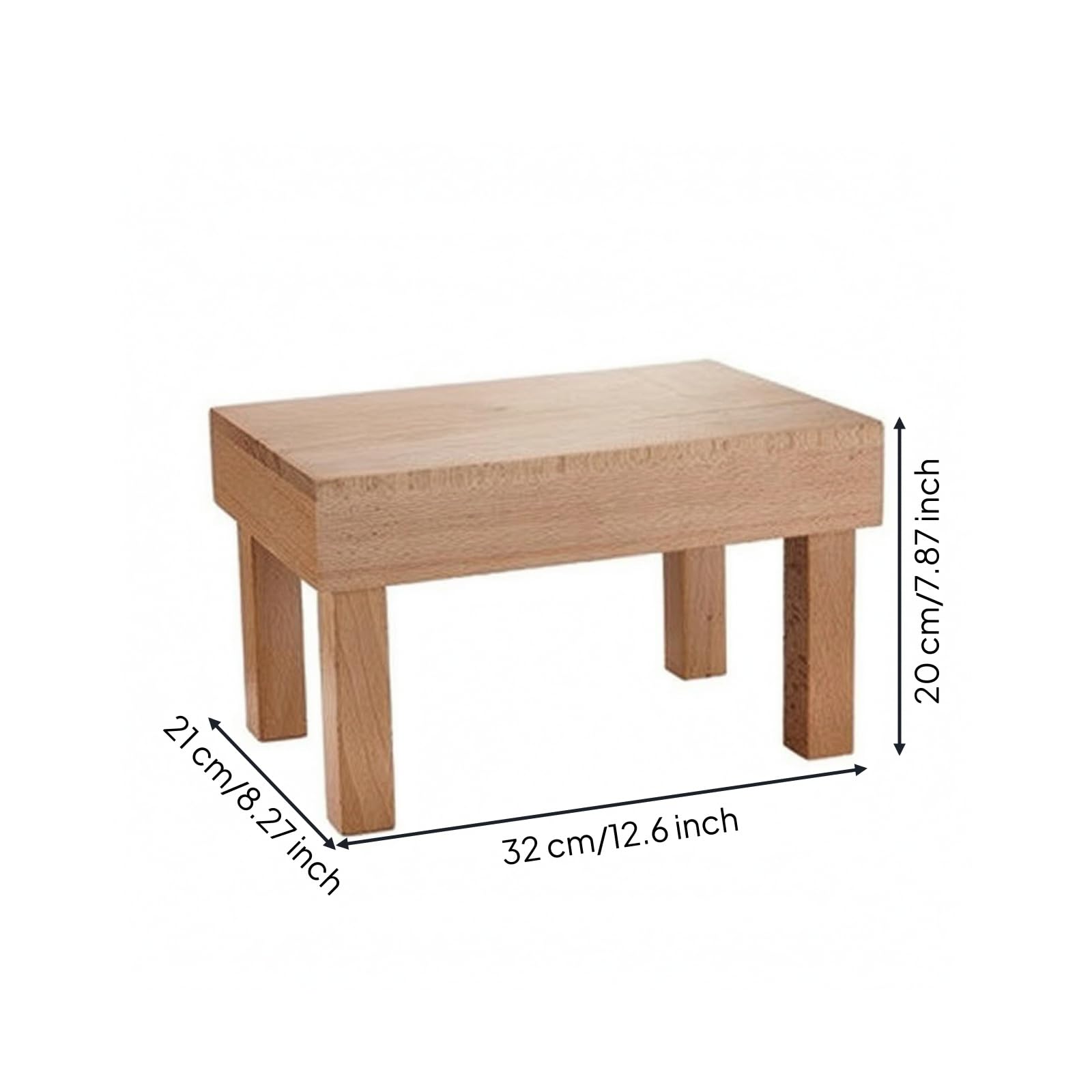 Rechteckig Tischdisplay aus | Buffetständ, multifunktional, höhung, für Candy Bar, Café-Besitz , L