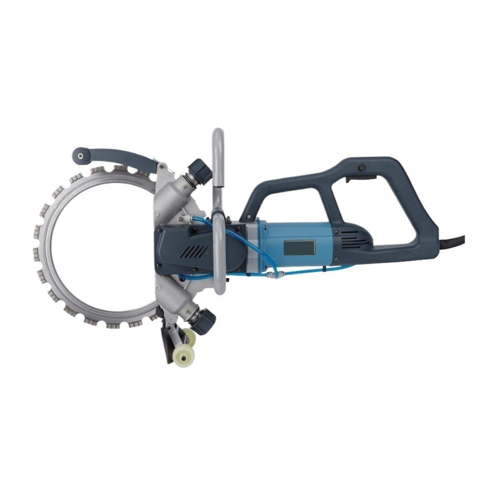 Scie À Anneau En Diamant For Béton, 8800W, Profondeur De Coupe 30 50cm, Électrique Portable Sans Balais Haute Fréquence For La Construction Un Groove Puissant(406MM)