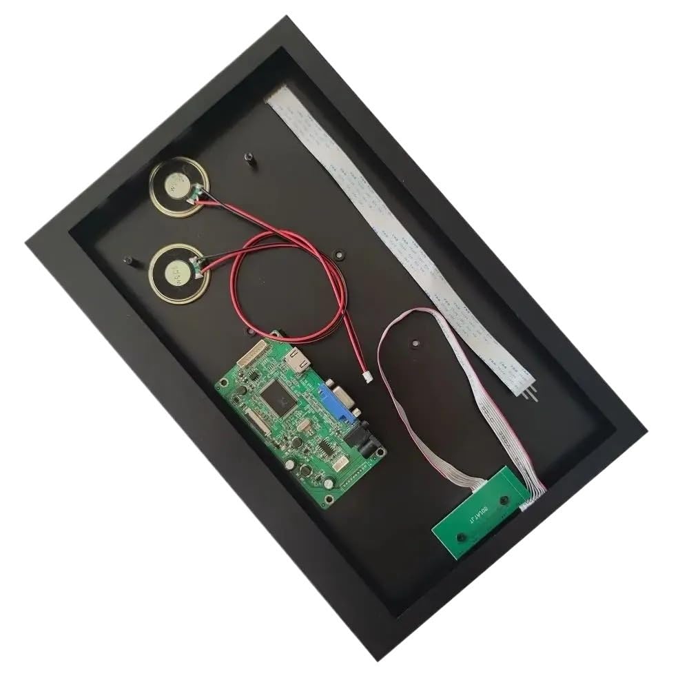 Custodia In Metallo Cover Posteriore Box Shell + Kit Scheda Controller For B140HAN04 1920X1080 14 "Schermo EDP Pannello VGA Compatibile HDMI Kit Driver EDP(Only metal case)