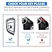 QBUC for BMW Key Fob Cover, Heavy Metal Key Case for BMW 2 5 6 7 Series X1 X2 X3 X5 X6 X7 Smart Key Full Protection Accessories (Gunmetal,Carbon Fiber Look)