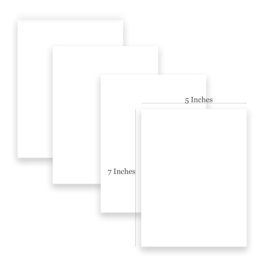 300gsm White Card A2 A3 A4 A5 A6 White Thick Heavy Card Cardstock
