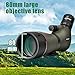 SVBONY SV46 Spotting Scope with Tripod, HD Dual Focus 20-60x80 IPX7 Waterproof Spotting Scopes, Angled Spotting Scope for Bird Watching