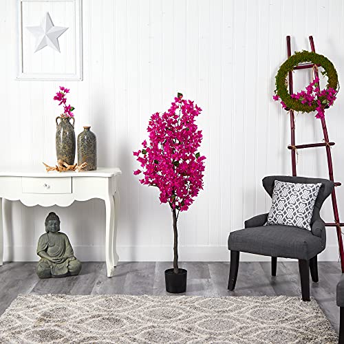 Nearly Natural T2399-PK 5Ft. Bougainvillea Artificial Tree thumb #3