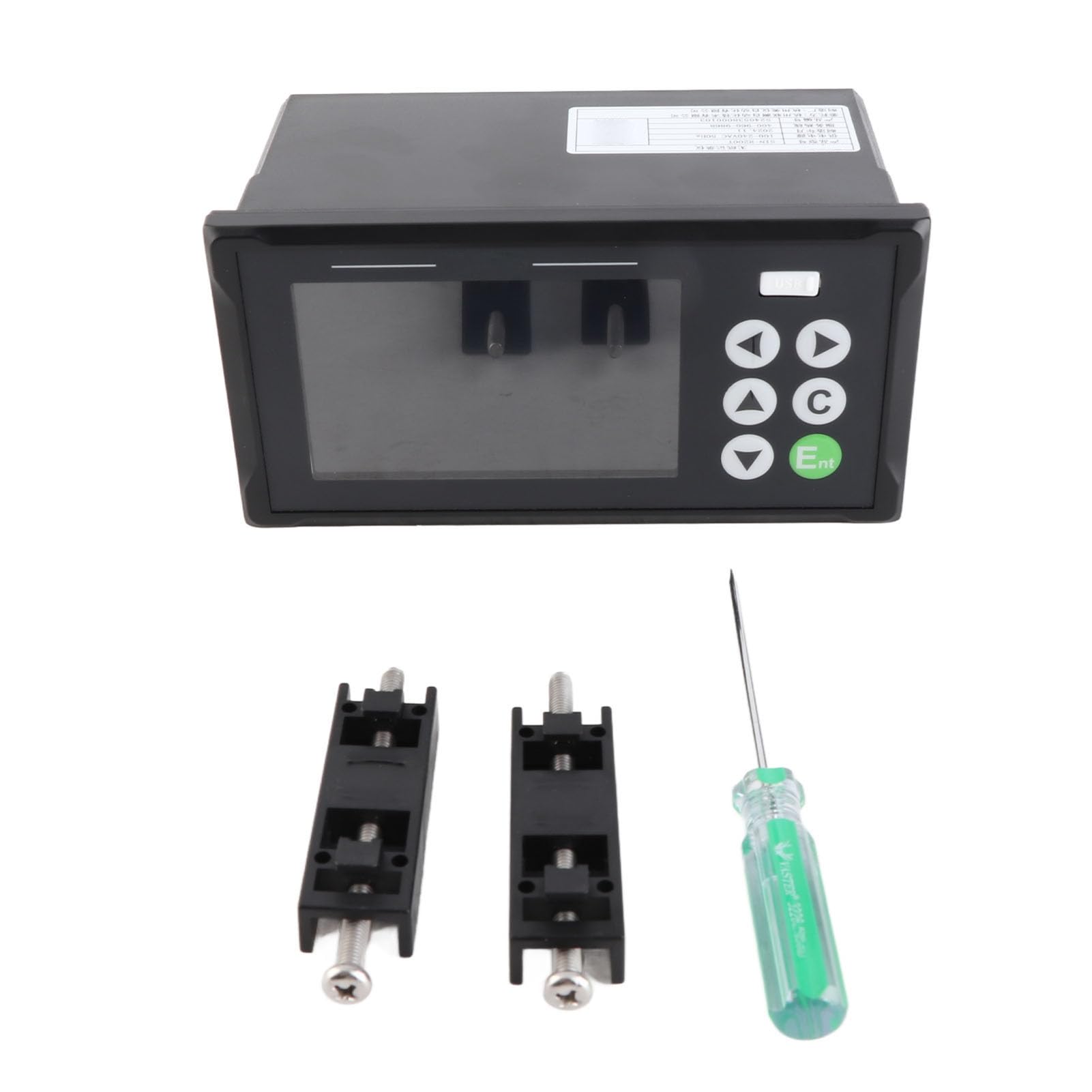 Logger de Datos de Temperatura Digital, Grabadora USB de Múltiples Canales con Gráfico de Curva de Pantalla LCD e Informes para el Monitoreo de la Humedad de la Temperatura