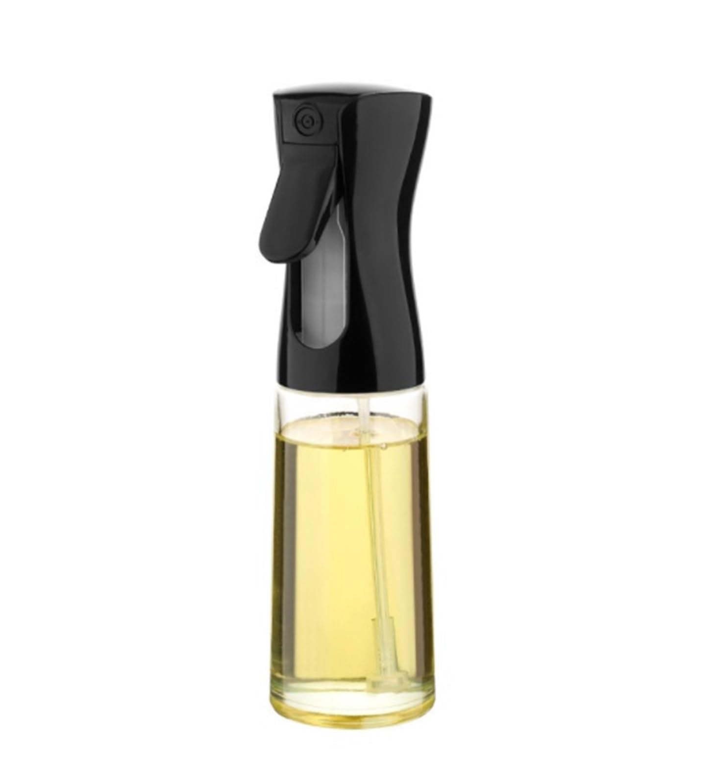 Dispenser Olio d'Oliva e Aceto Spruzzatore For Olio Da Cucina, Erogatore Di Olio D'oliva For Preparare Insalate, Cuocere Al Forno, Friggere, Grigliare Oliera da Tavola(Black,200ml)
