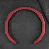 🚗【Einfache Installation】 Die Installation kann von nur einer Person ohne Werkzeug durchgeführt werden. Sie schützt nicht nur das Originallenkrad vor Abnutzung, sondern verschönert Ihr Auto auch und verleiht ihm einen neuen Look.