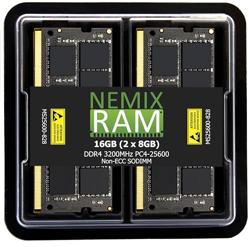Amazon.co.jp: NEMIX RAM 16GB (2X8GB) DDR4 3200MHZ PC4-25600 2Rx8